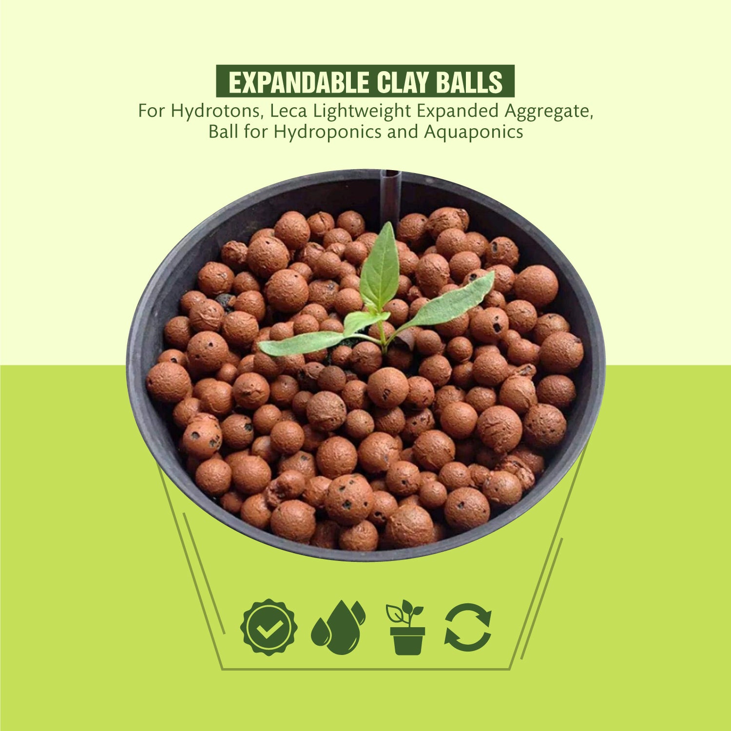 Expand your gardening options with our expandable clay balls