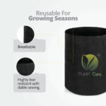 Plant Care - Fabric round grow bag-15x15 Fabric grow bag