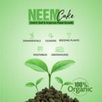 Plant Care neem cake for organic gardening