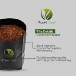 UV protection and durability features of 8x10 inch Plant Care plastic nursery bag by Dharti Enterprise