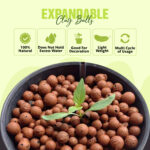 Reusable clay pebbles by Plant Care
