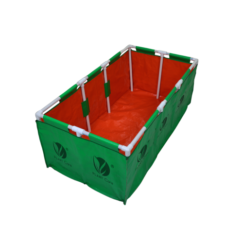 48X24X15 Inch Rectangle Grow Bag With Pipe